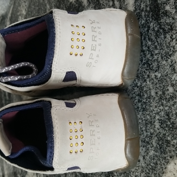 (9.5) Men's Sperry Top Sider 😊 Leather Upper 😊 Sporty 😊 - Picture 3 of 11